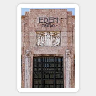 Buildings Of Lisbon - 15 - Eden Teatro Tower © Sticker